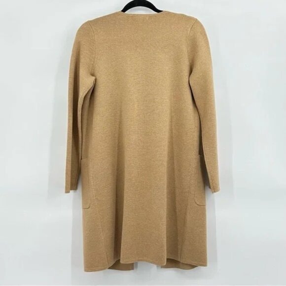 J. Crew Juliette Collarless Open Front Cardigan Sweater Blazer Small - Picture 6 of 13